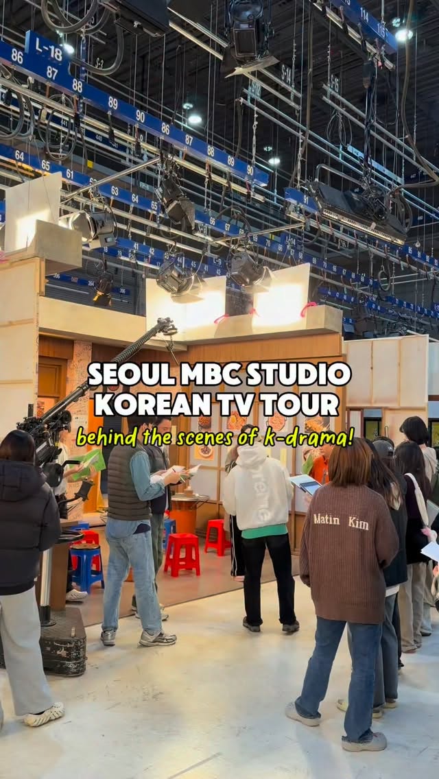MBC Headquarters VIP Studio Tour Experience