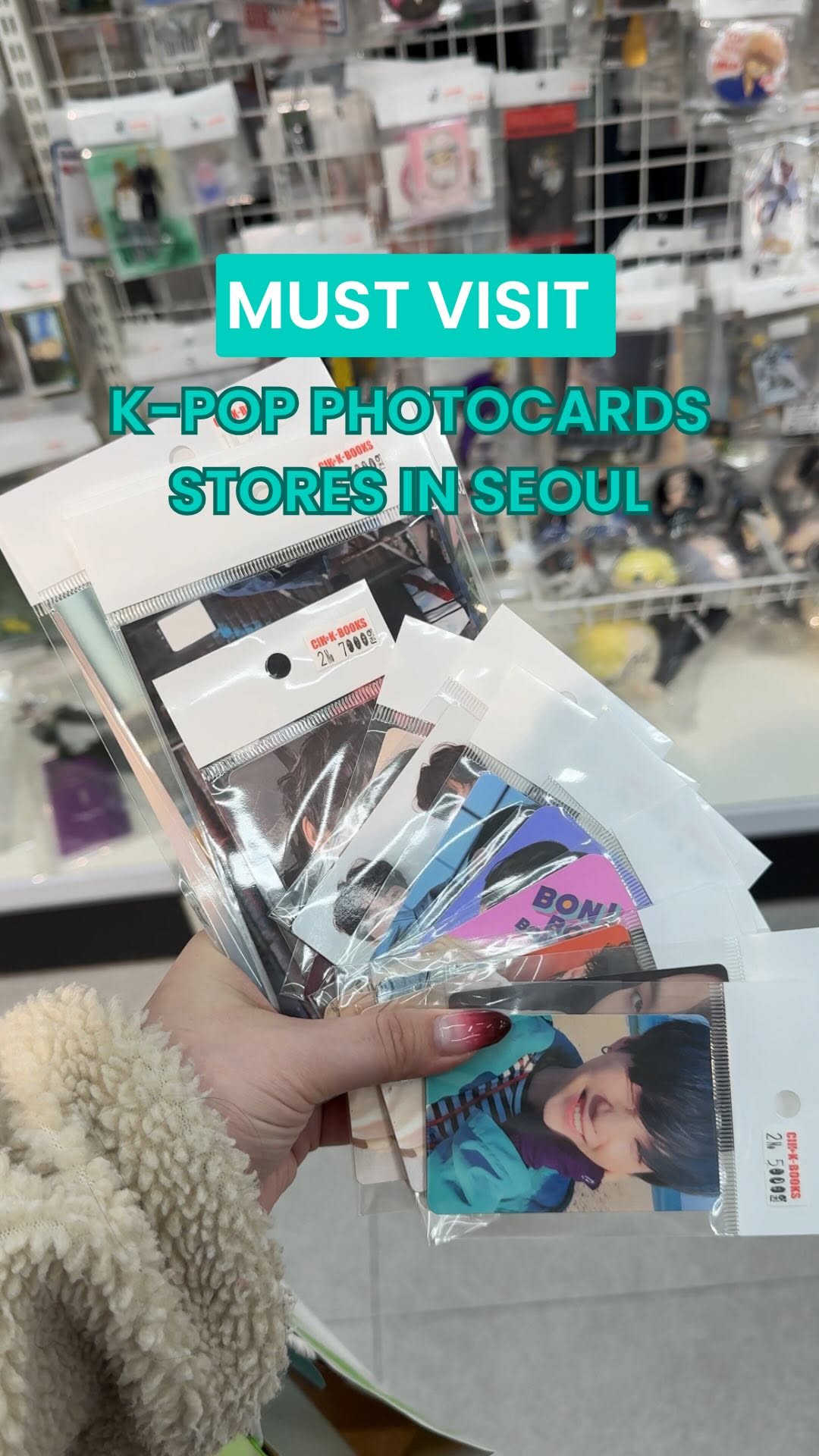 Seoul Photocard Collector Spots: Lucky Draws & Thrift Finds