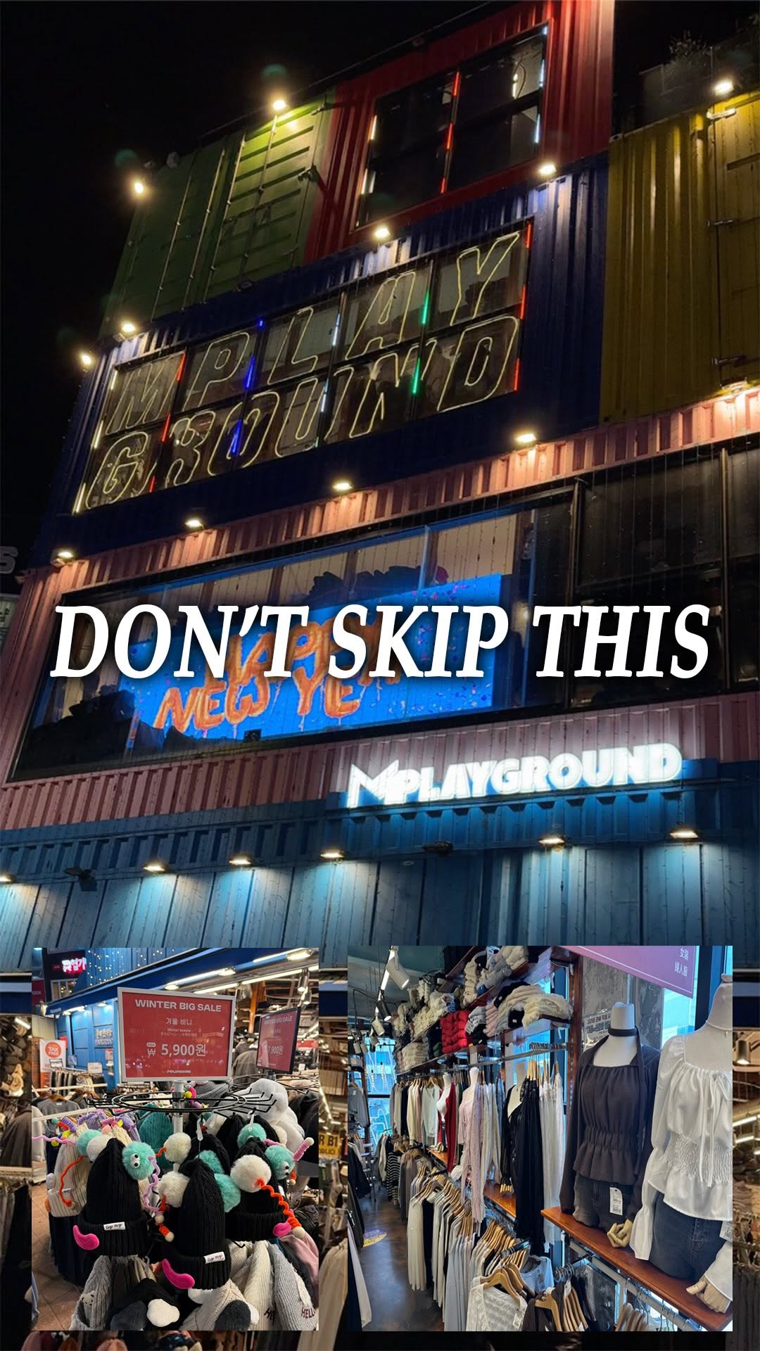 Hongdae's Largest Fashion Hub For Trendy Streetwear