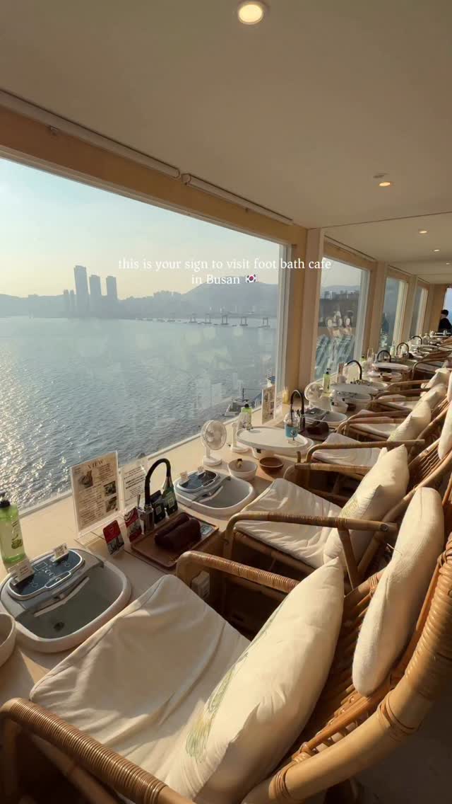 Footbath Cafe in Busan