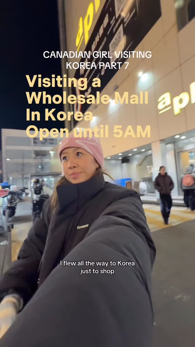 Late-Night Warehouse Shopping in Korea
