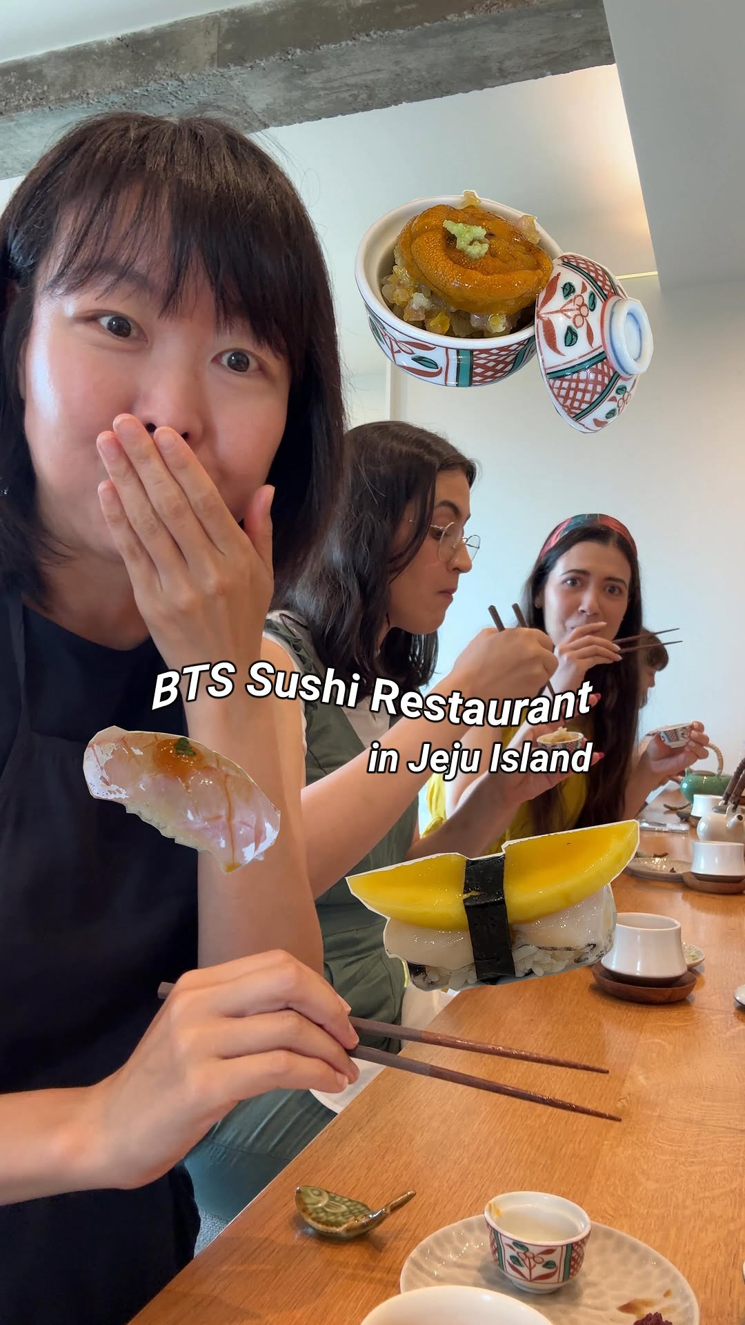 BTS Visited Sushi Restaurant In Jeju