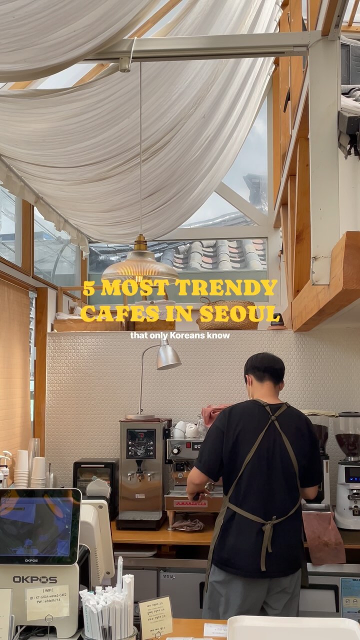 4 Cafes in Seoul