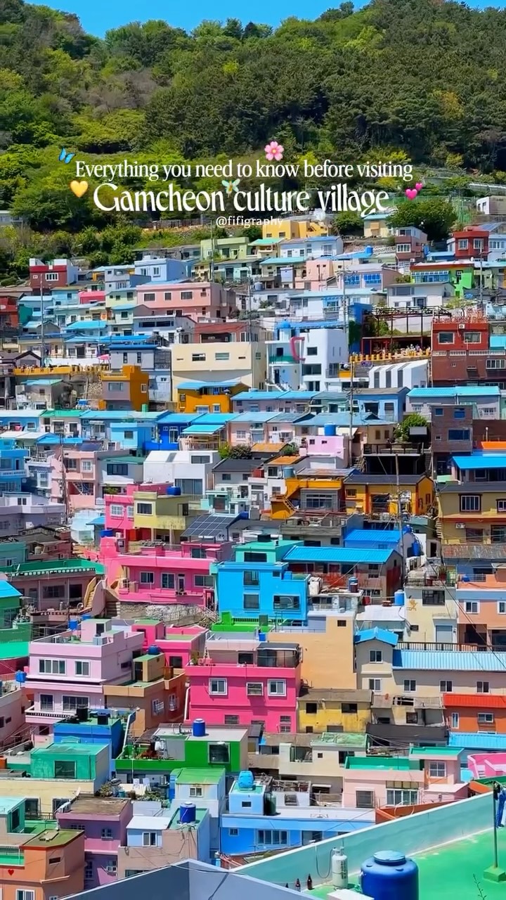 Busan's Gamcheon Culture Village and Nearby Attractions