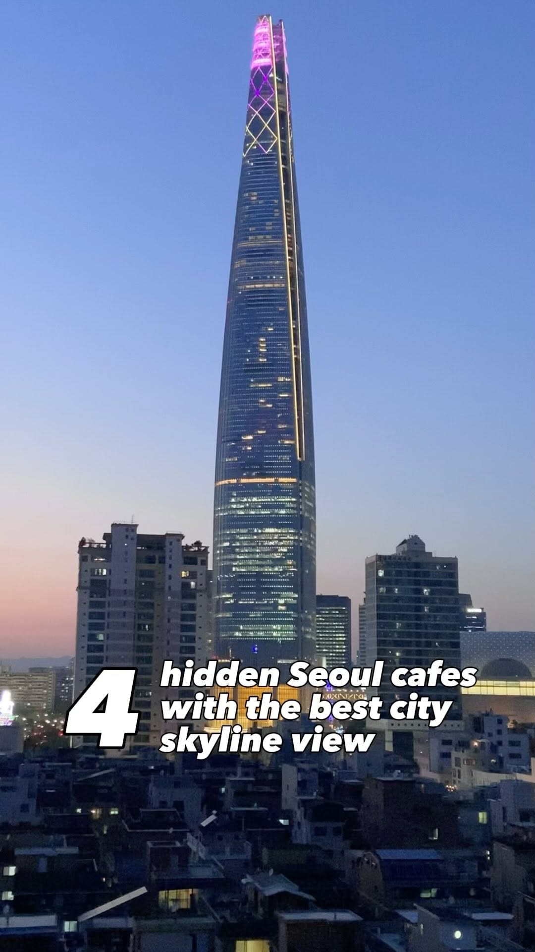 4 Cafes in Seoul