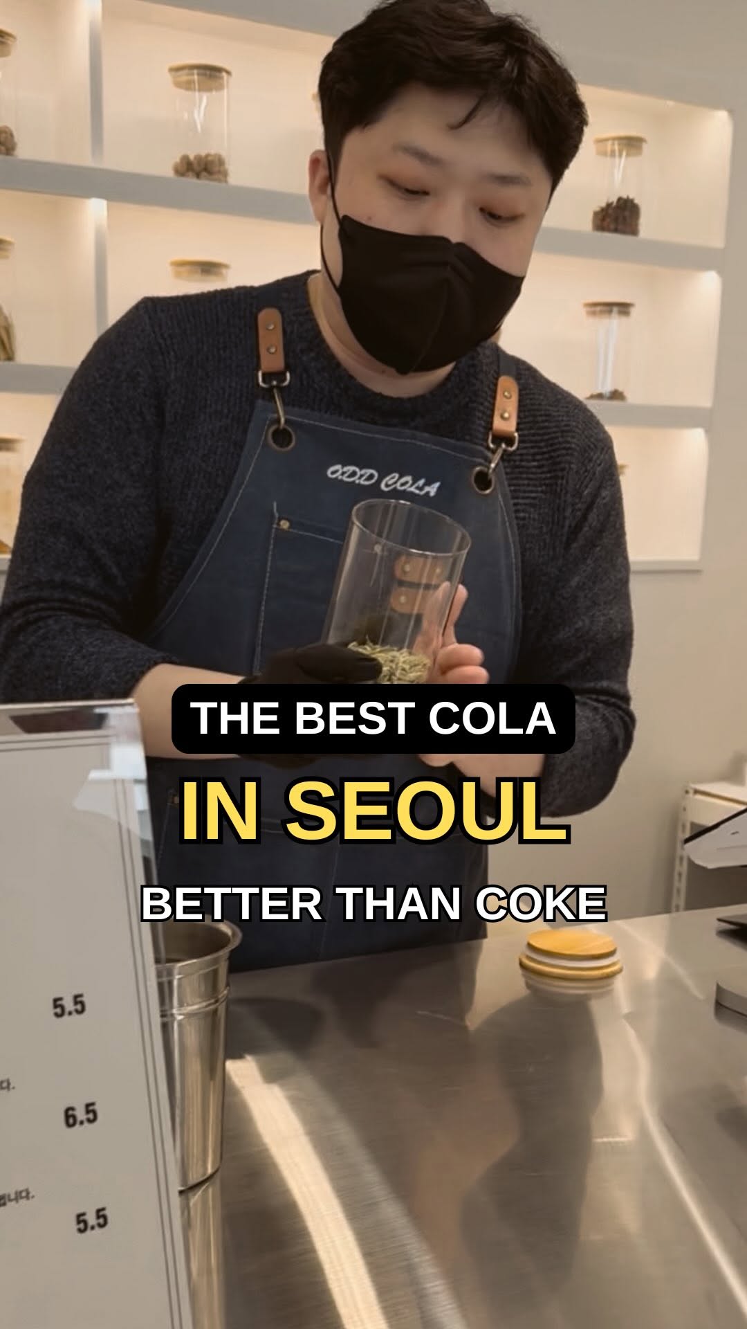 Unique Cola Creations at Hyehwa's Hidden Bar