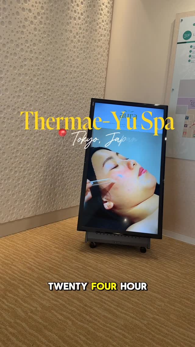 Thermae-Yu: Tokyo's 24-Hour Hot Spring Retreat