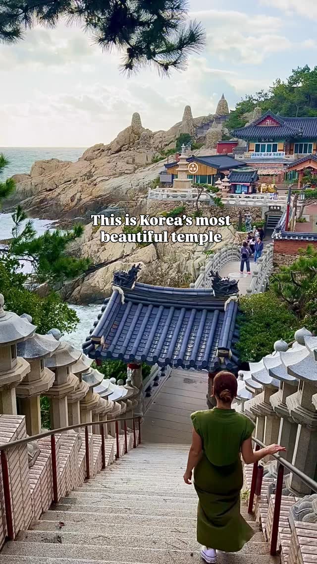 Coastal Korean Temples With Ocean Views