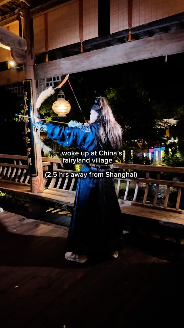 Wangxian Valley Town's Scenic Beauty