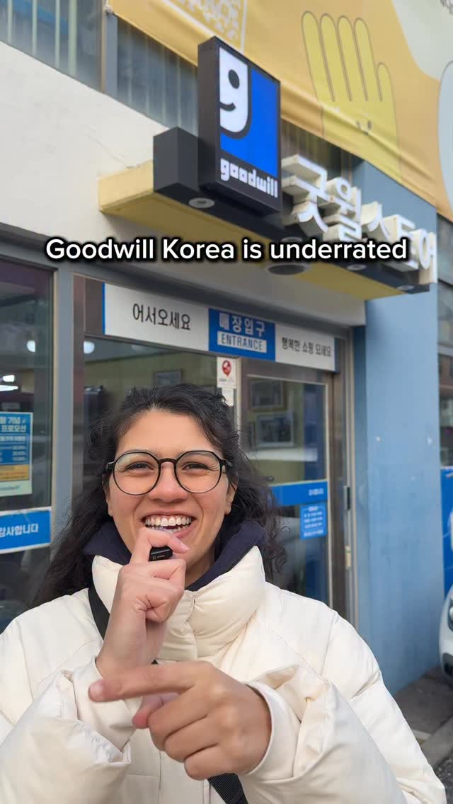 Goodwill Store Offers Unique Finds in Incheon