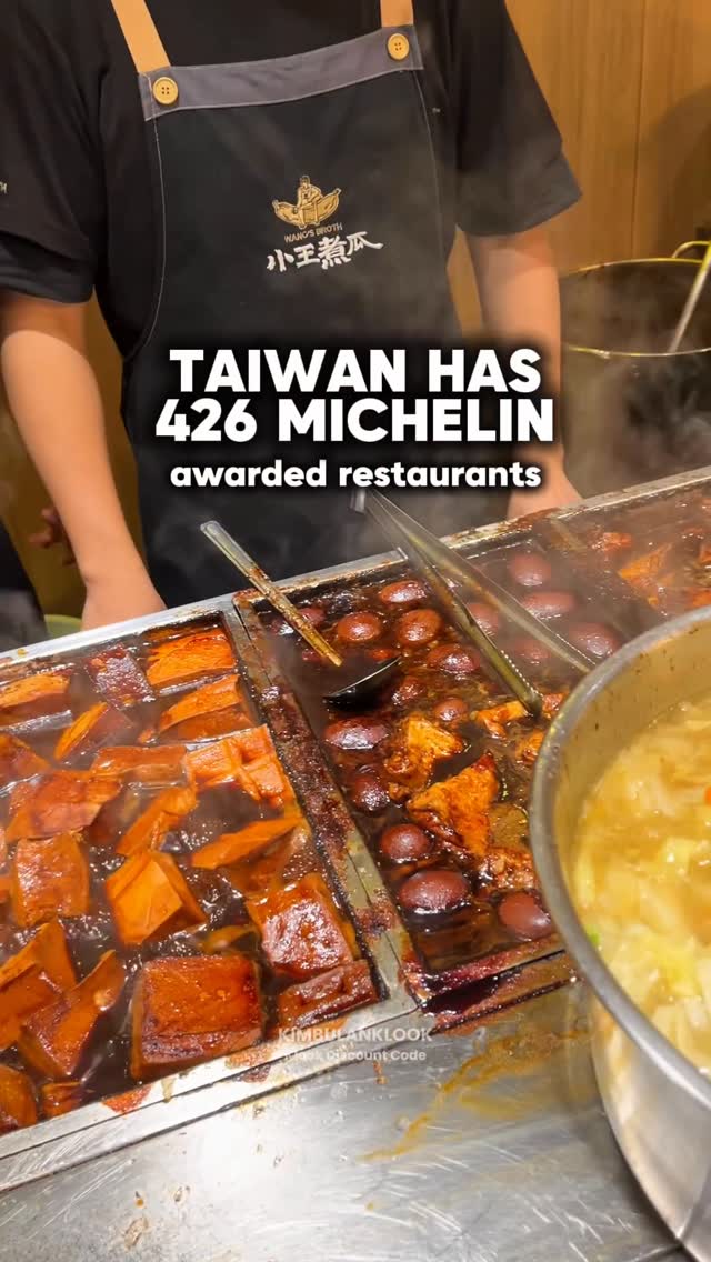 Taiwan's Michelin Bib Gourmand Street Food