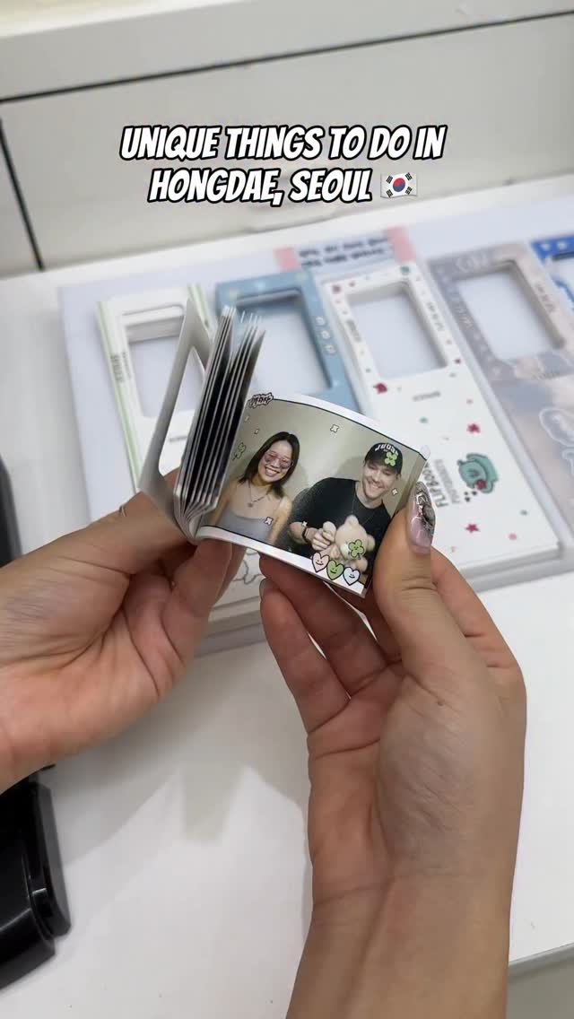 Hongdae Street and 50PAGE Locations