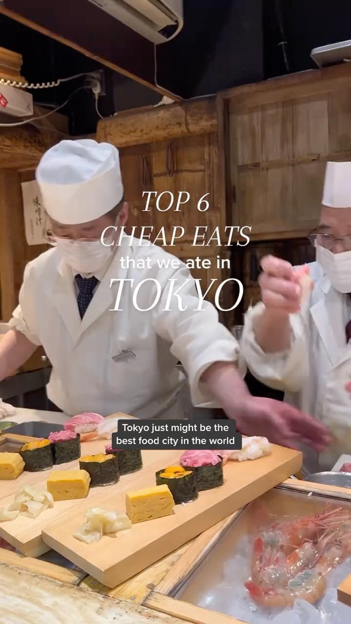 6 Restaurants in Tokyo