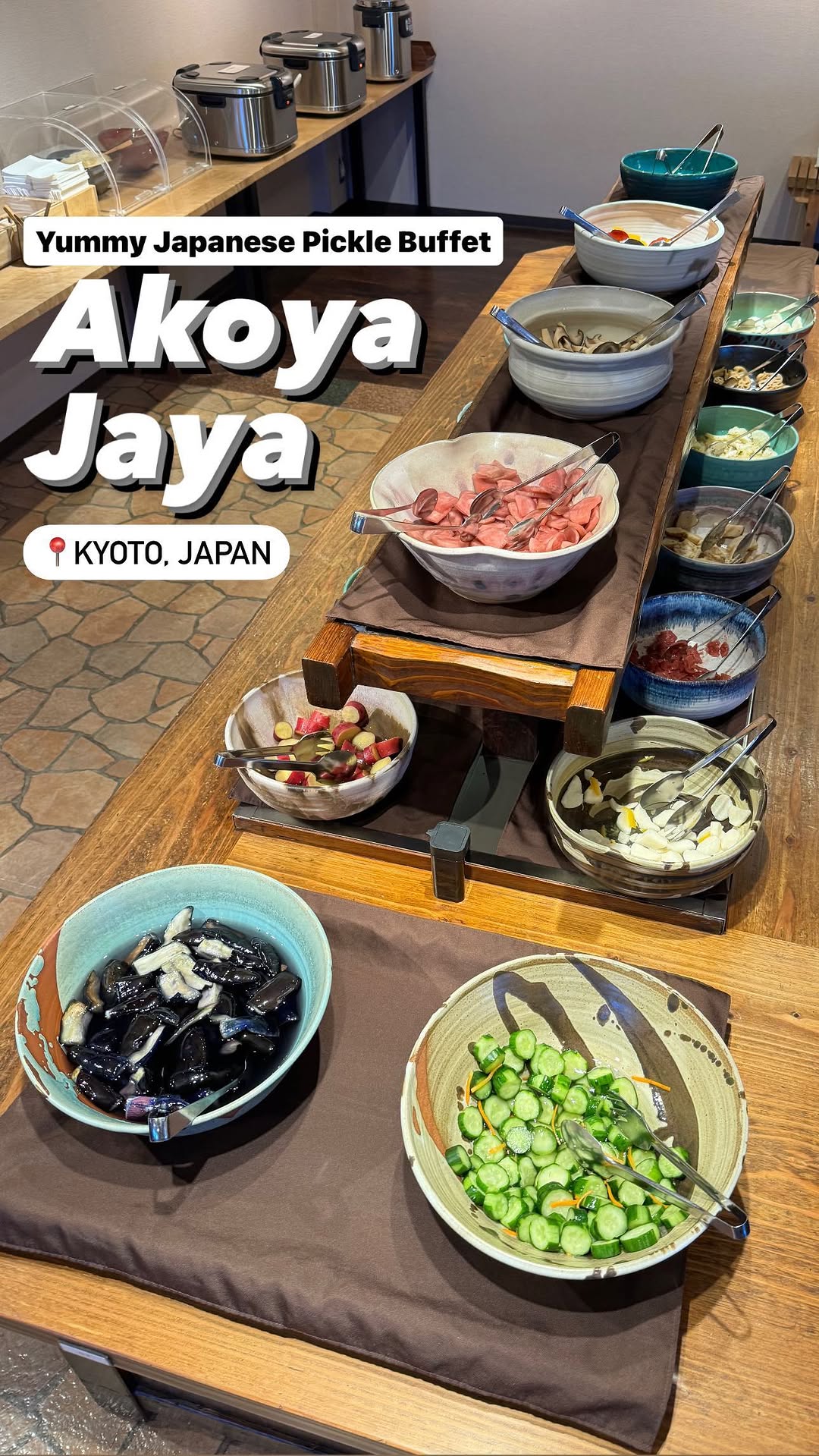 Kyoto Pickle Buffet and Temple Visit