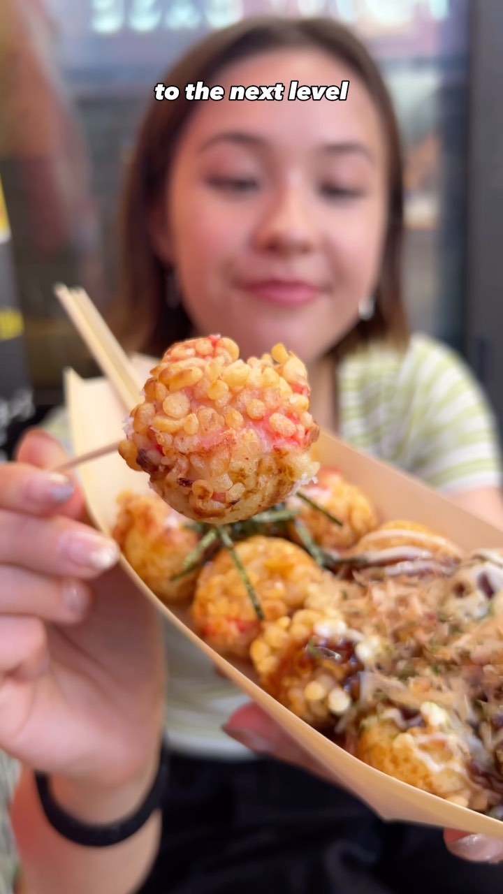 Takoyaki Spot on Osaka's Dotonbori Street