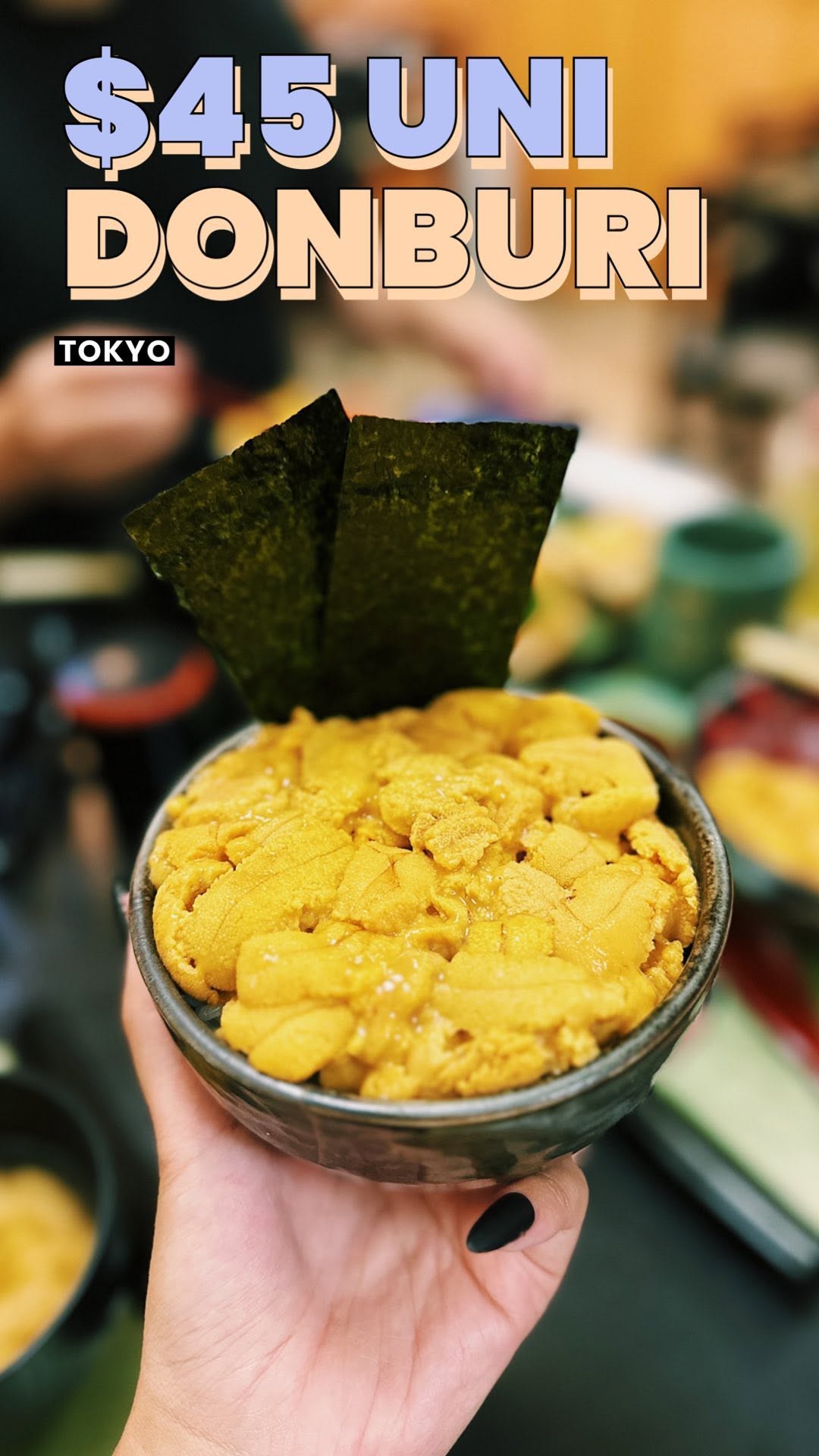 Tsukiji Market's Uni Donburi Delights