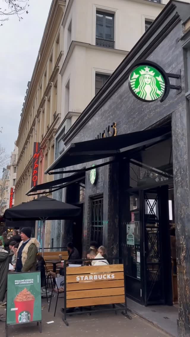 Paris Starbucks Near Opéra Garnier