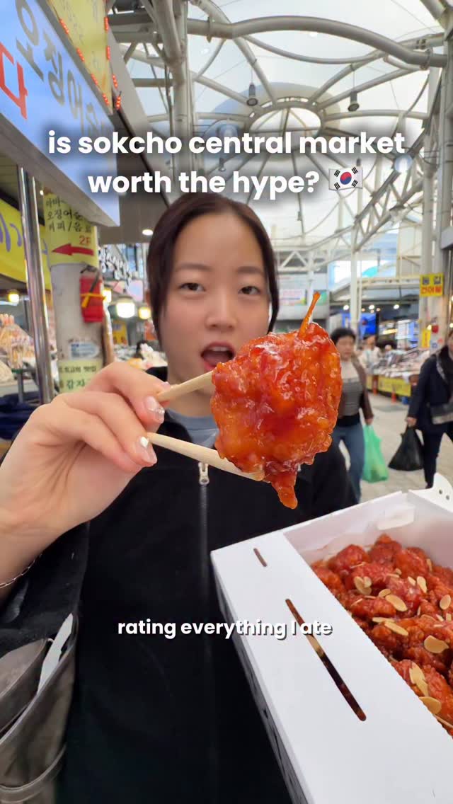 Sokcho Market Delicacies and Ferry Attractions