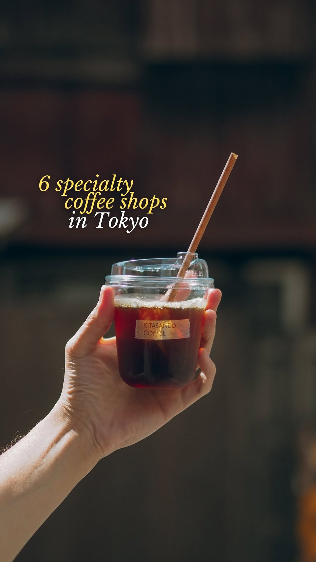 Tokyo's Top Specialty Coffee Shops for Your Next Crawl
