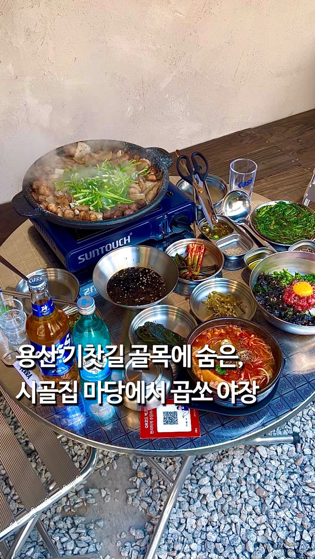 Rural Vibes and Grilled Intestines in Yongsan Alley