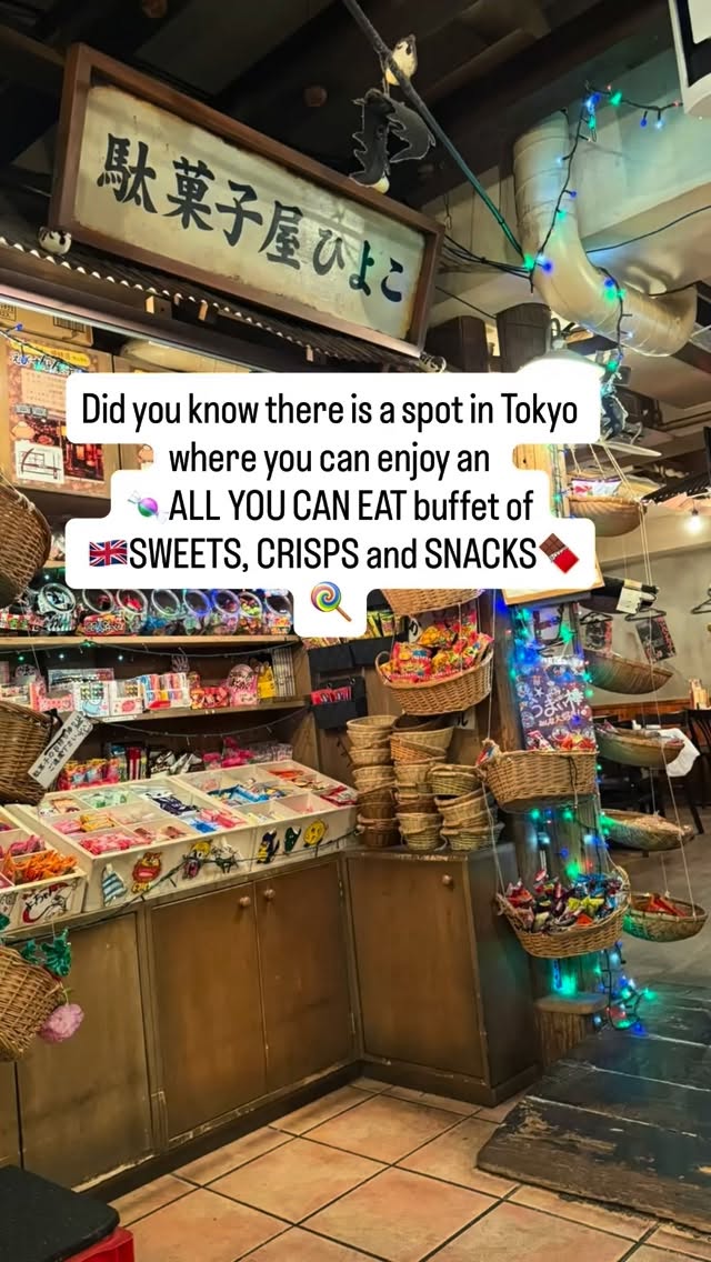 Shibuya Candy Bar Offers Unlimited Nostalgic Sweets