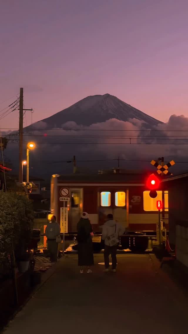 Kawaguchiko Station's Iconic Fuji View