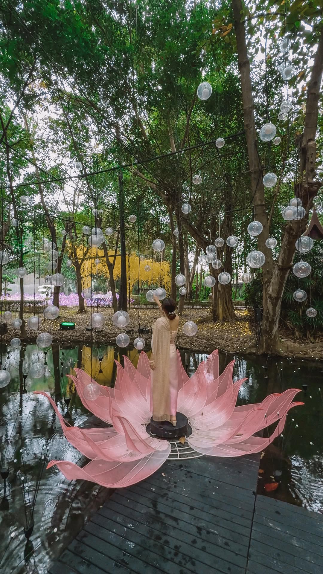 Nasatta Park Light Festival Near Bangkok