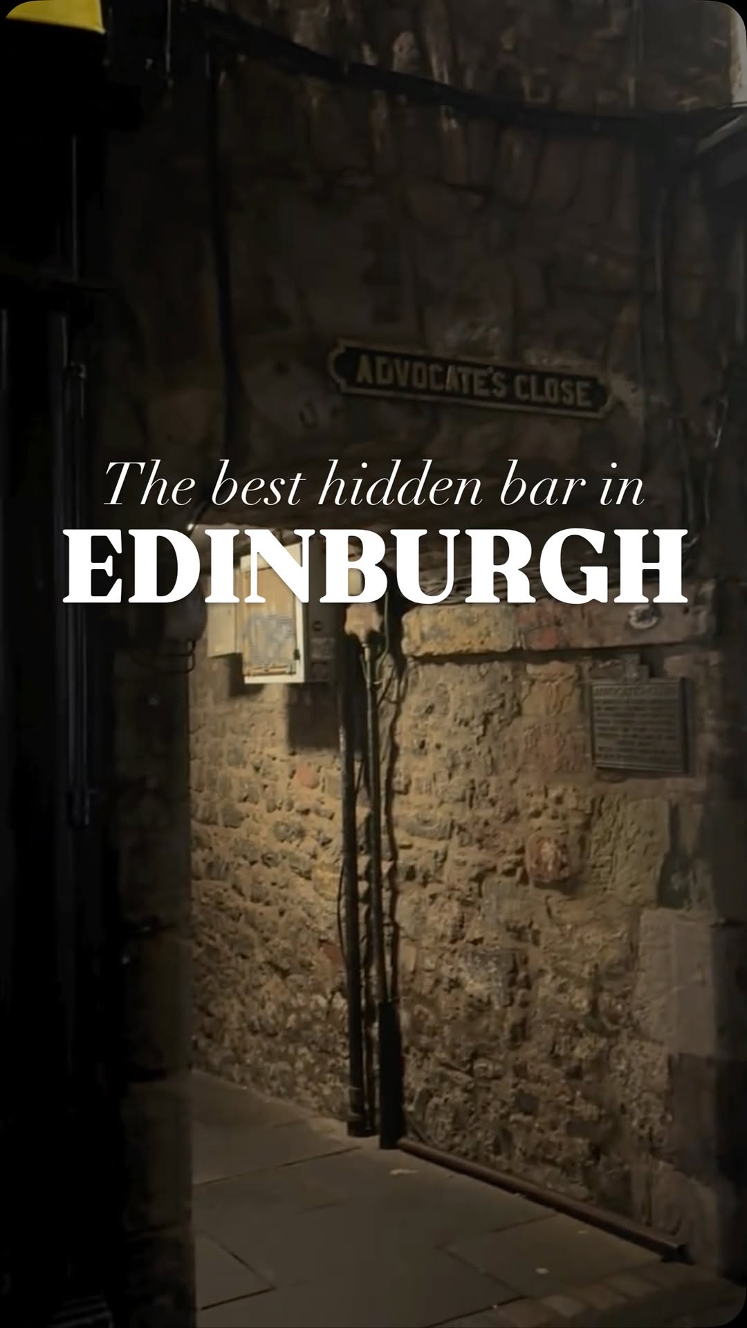 Edinburgh's Royal Mile Area Cocktail Hotspots