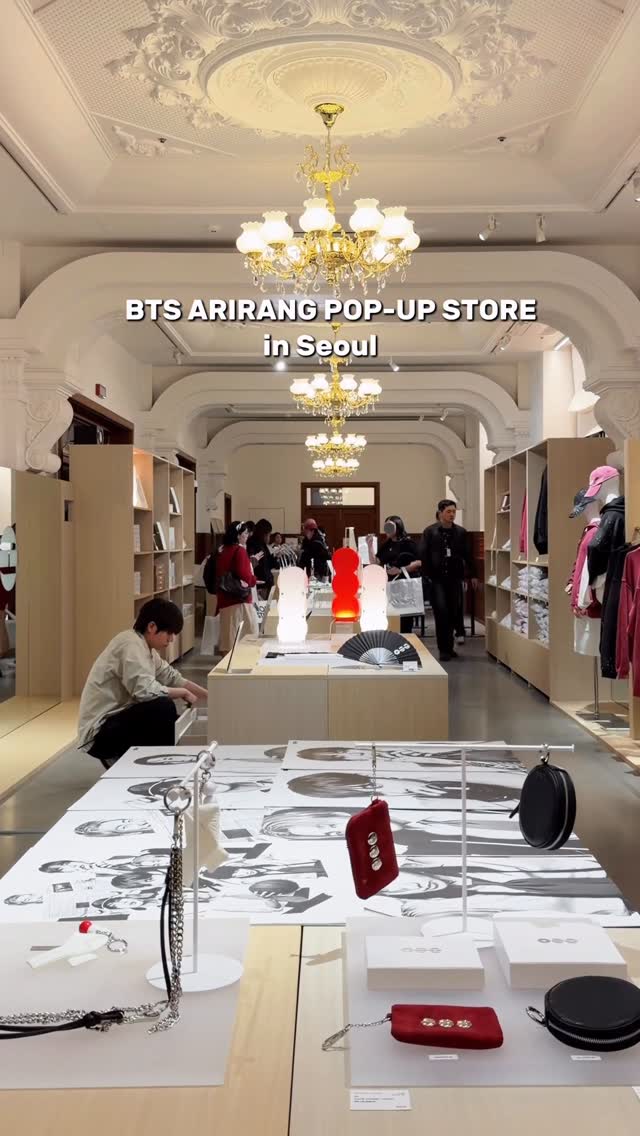 Shinsegae Department Store Hosts BTS Arirang Pop-Up