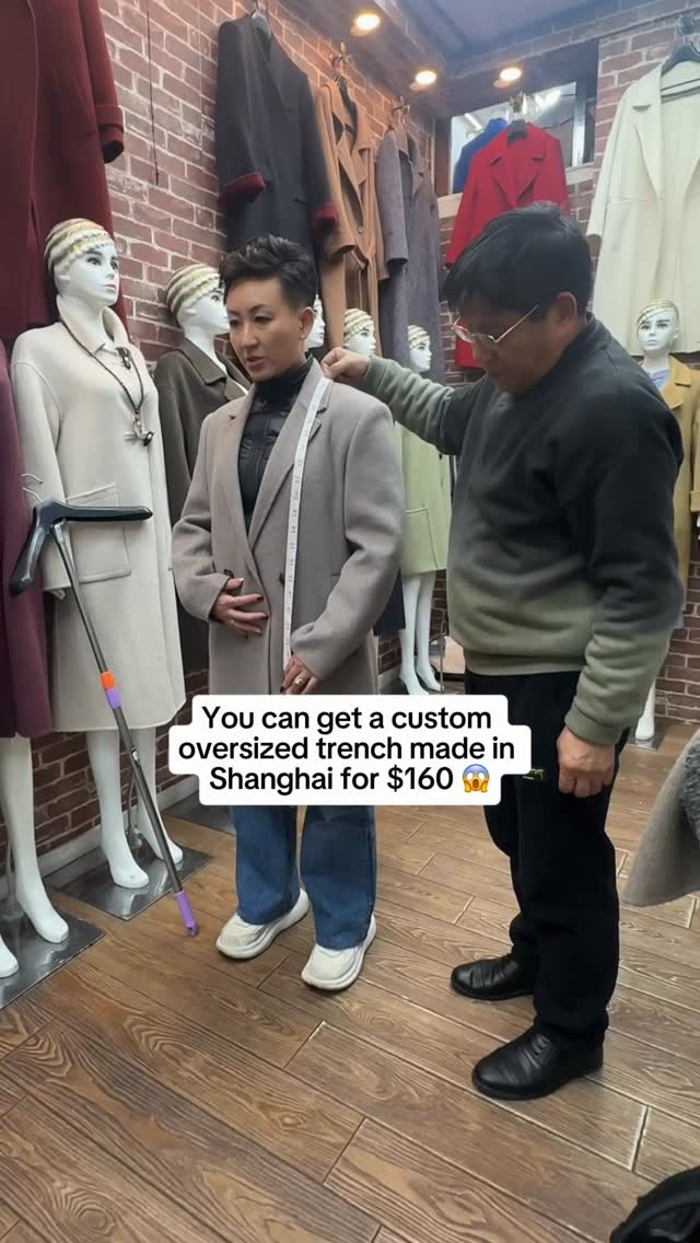 Shanghai Fabric Market For Custom Clothing
