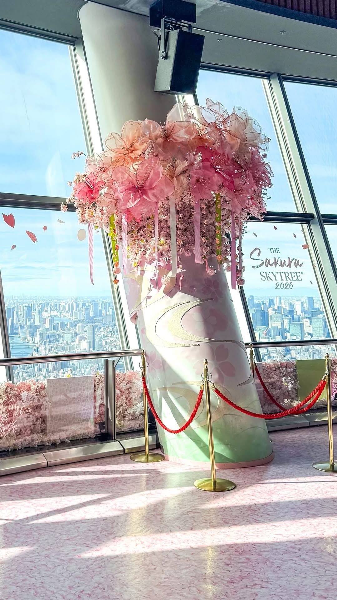 Tokyo Skytree Celebrates Spring With Cherry Blossoms
