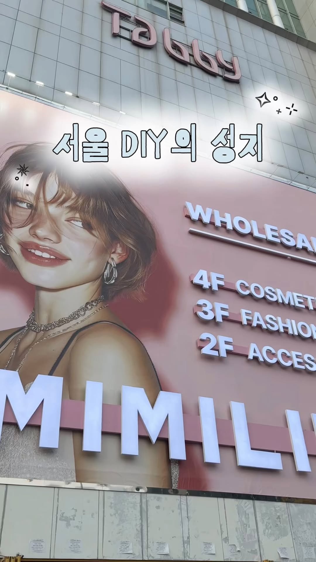 Decorate Your Way: Myeongdong and Dongdaemun