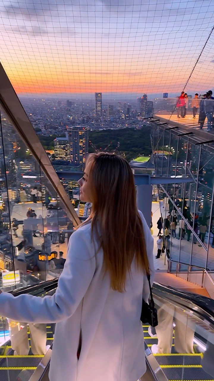 Tokyo Views From Shibuya Sky Observation Deck