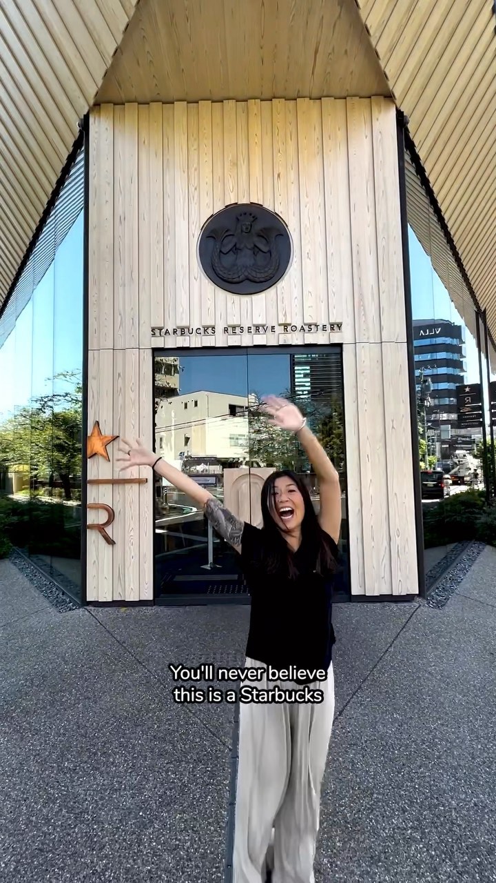 Shibuya and Tokyo Starbucks Reserve Roastery