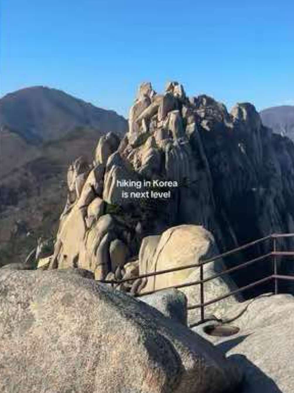 Hikes To Ulsanbawi Rock In Seoraksan National Park