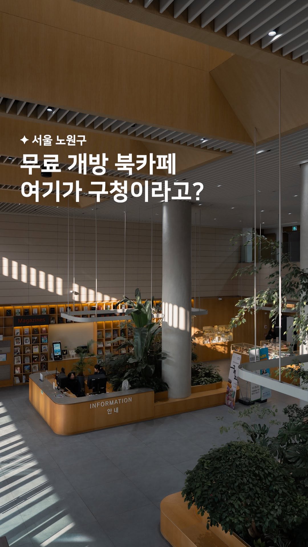 Nowon-gu Places Offer Free Books, Music, and Relaxation