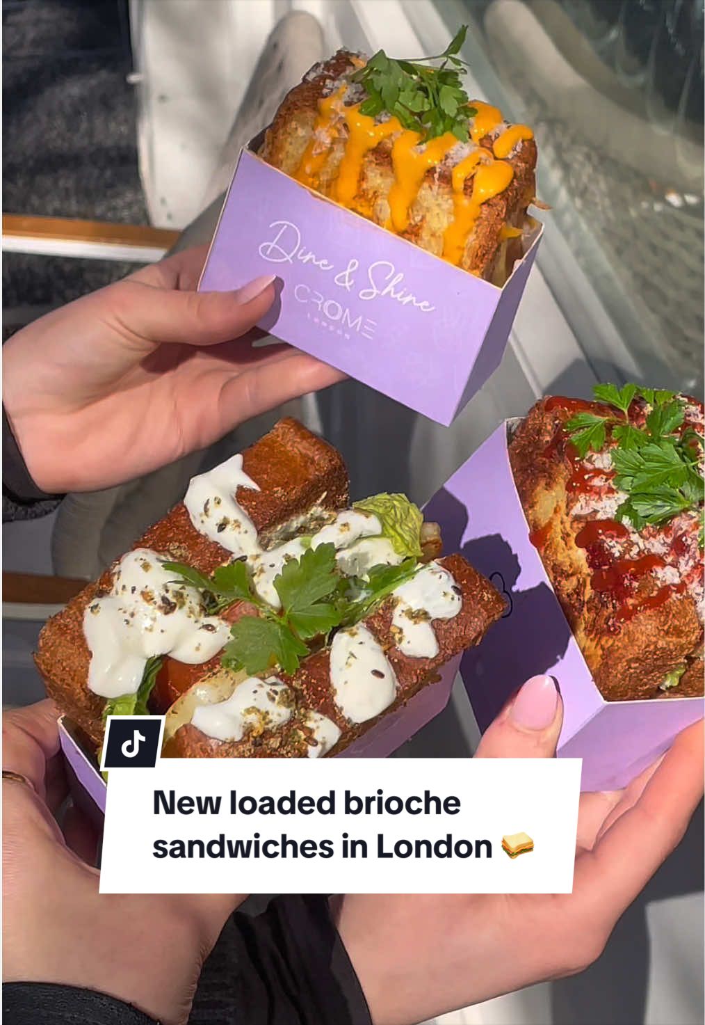 Toasted Brioche Sandwiches Return At Crome London
