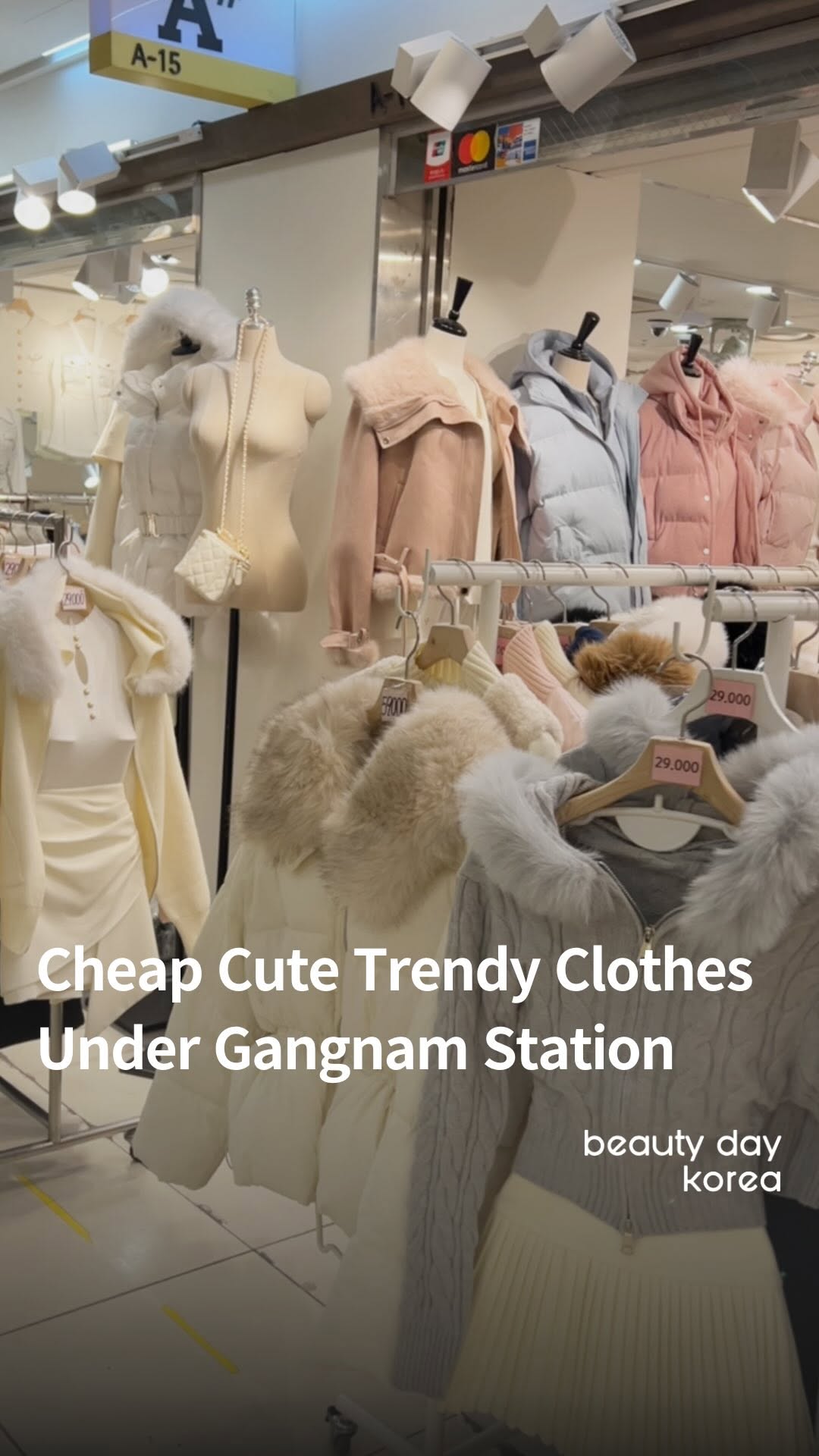 Gangnam Underground Mall: Fashion and Accessories Galore