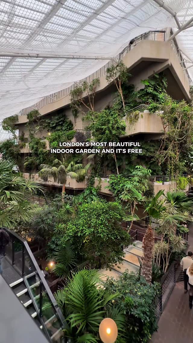 London's Barbican Centre and Conservatory