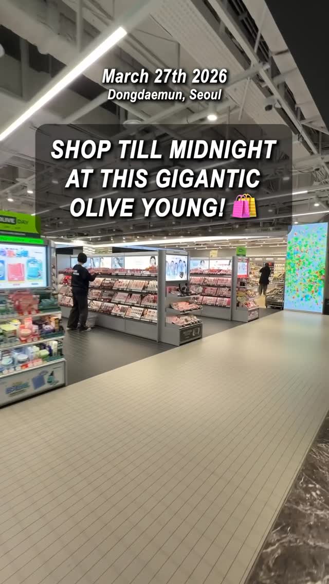 Seoul's Largest Olive Young Stores