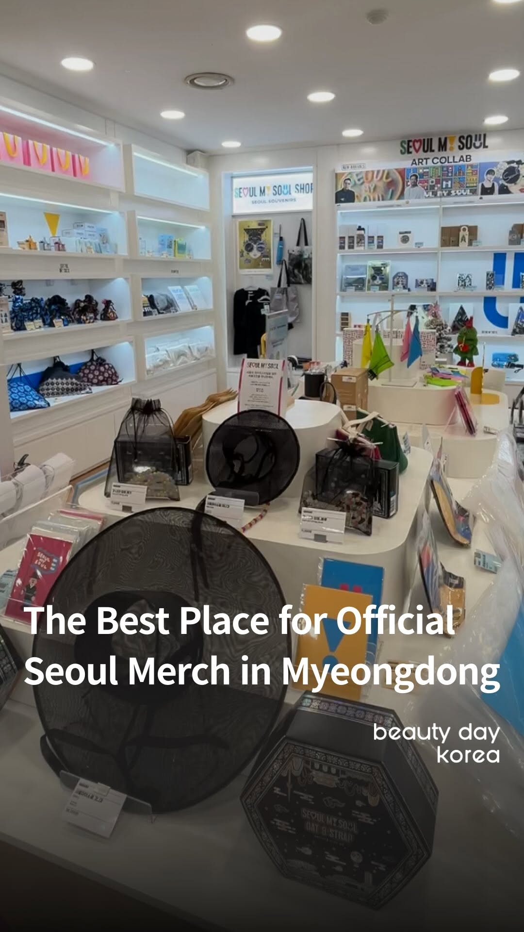 Seoul Souvenir Shops At Myeongdong Tourist Information