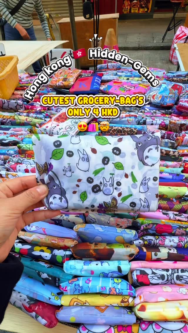 Hong Kong's Affordable Grocery Bag Finds