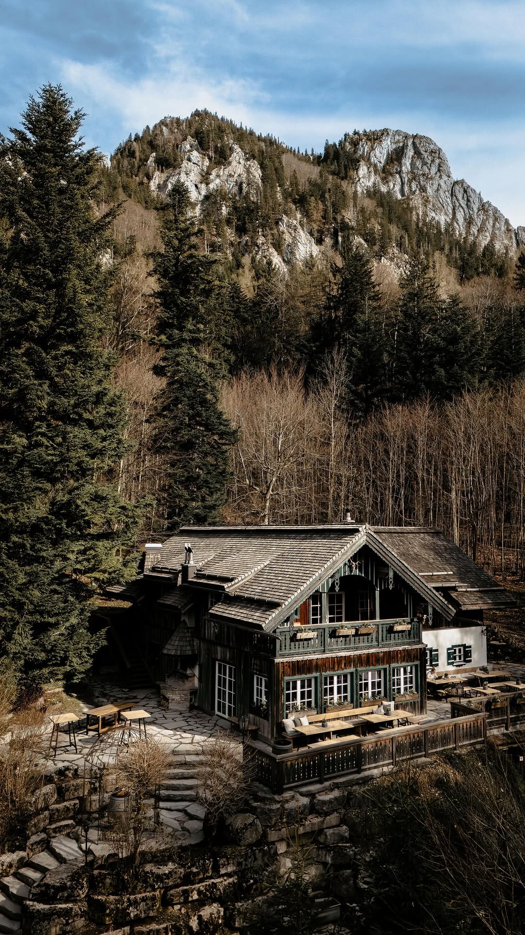 Forest Outpost and Mountain Hikes Near Fuschl