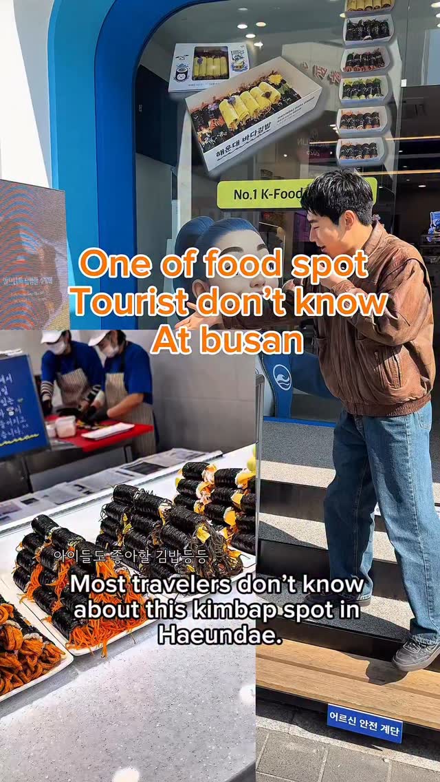 Haeundae Beach Kimbap Shop