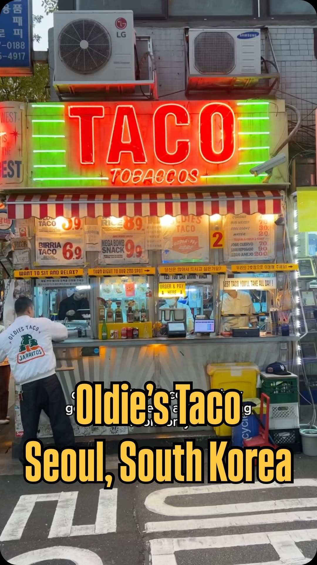 Mexican Street Tacos Found In South Korea