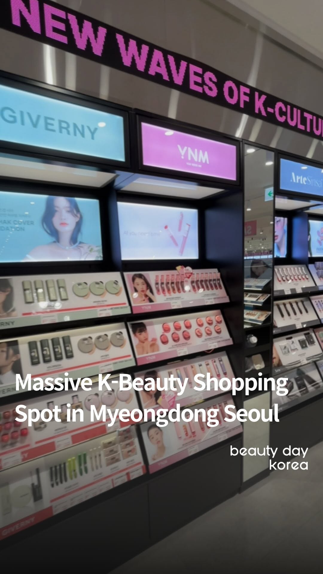 K-Beauty Shopping Destination In Myeongdong