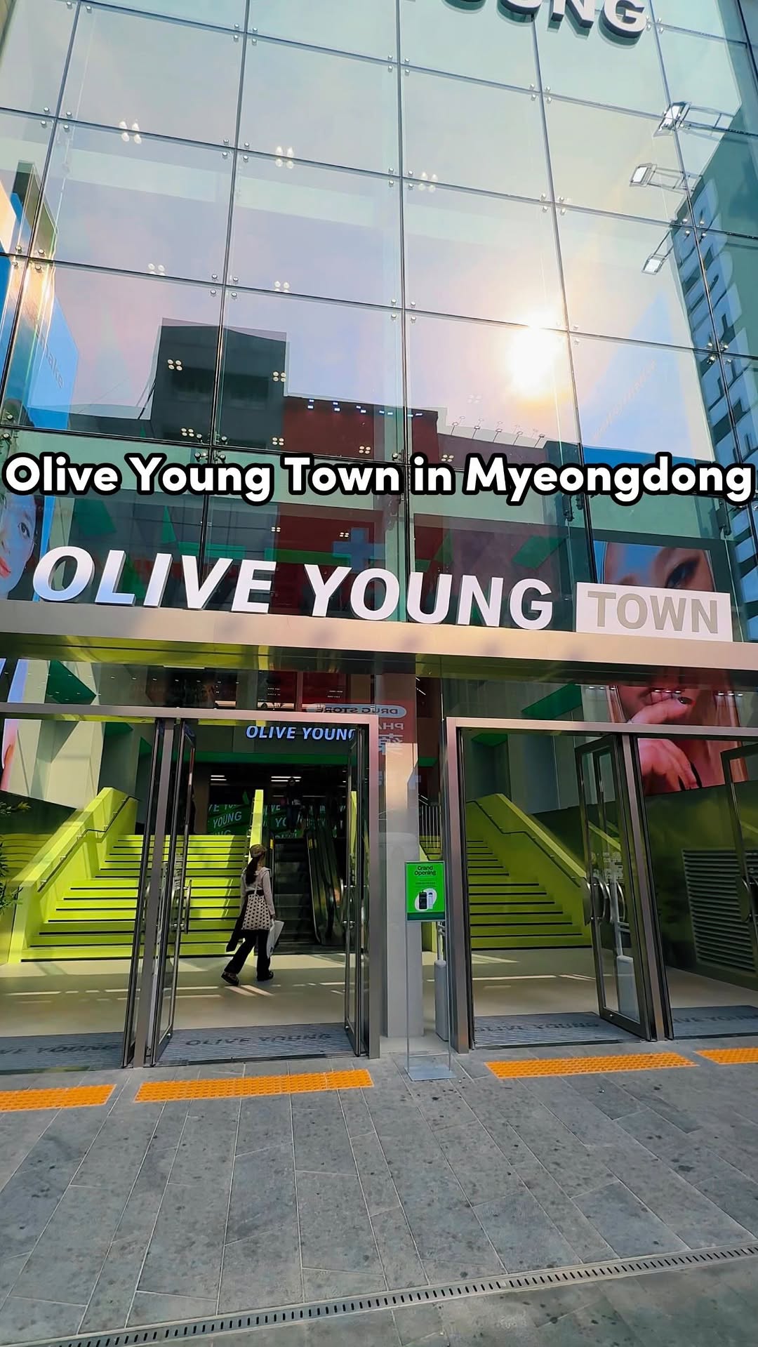 Olive Young Myeongdong Town Experience
