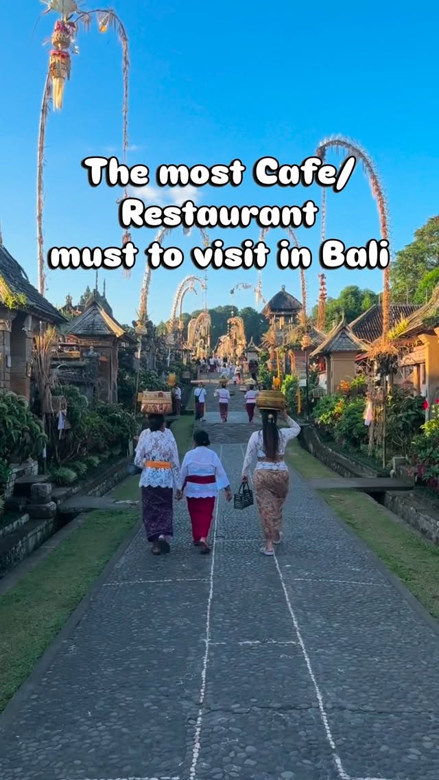 Bali's Top 5 Restaurants With Stunning Views