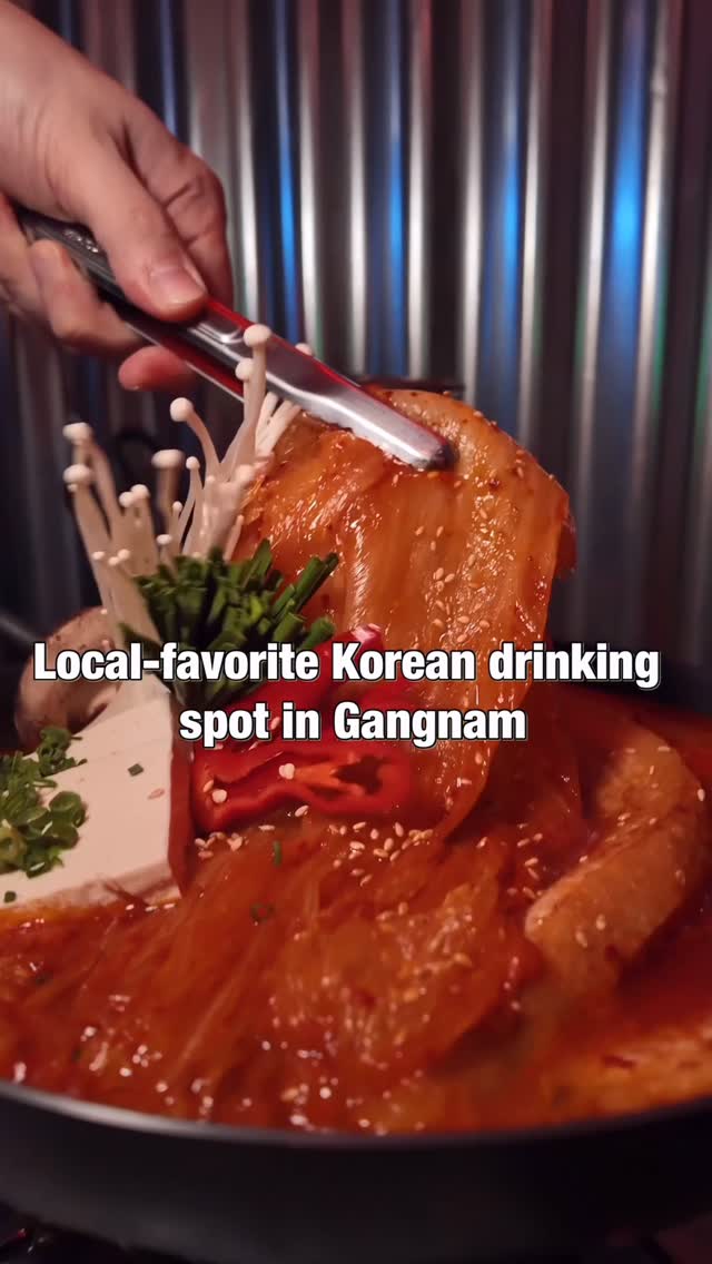 Korean Drinking Spot in Gangnam