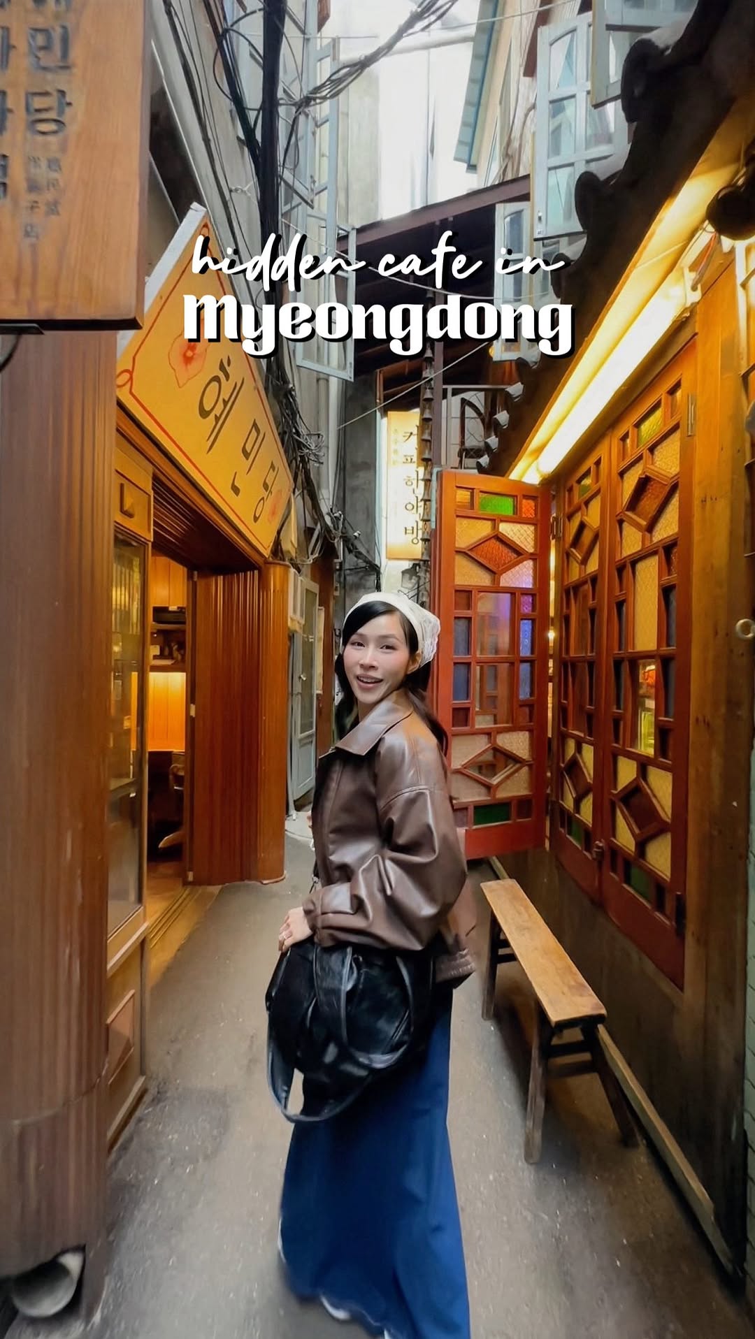 Seoul's Myeong-dong and Coffee Hanyakbang